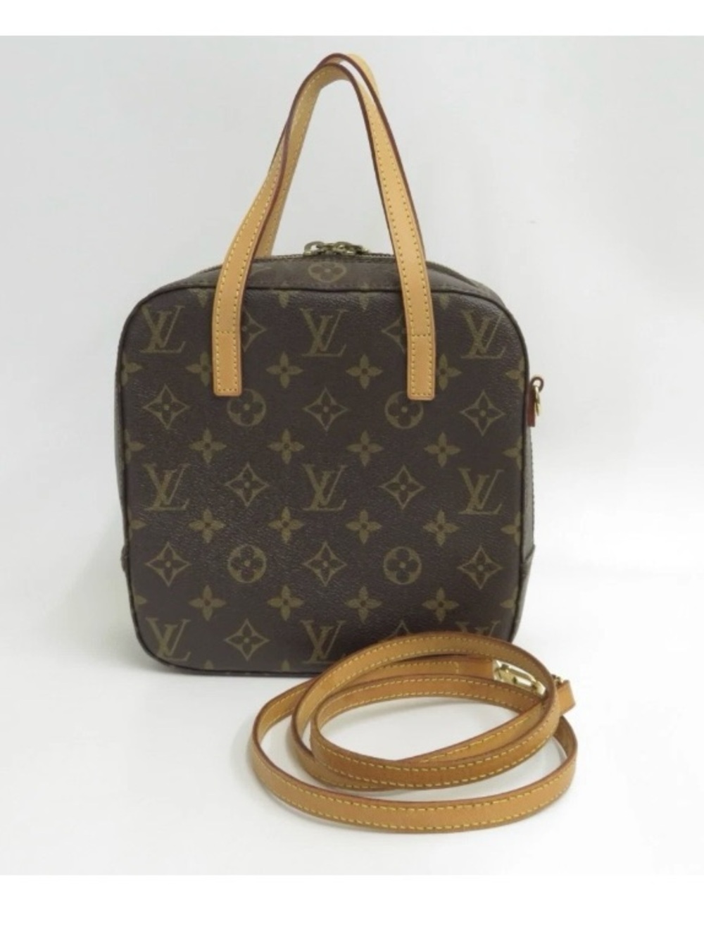 Authentic Louis Vuitton Monogram Spontini 2 Way Shoulder bag